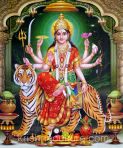 Durga Cosmos Canvas Art 10x12