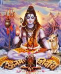 Om Namo Shivaya Canvas Art 15x18