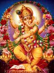 Ganesh Ecstasy Canvas Art