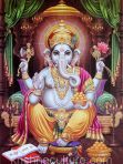 Ganesh Regal Canvas Art
