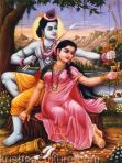 Sita Rama Forest Canvas Art