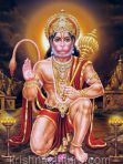 Hanuman Blessing Canvas Art