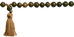 Green Sandalwood Japa Beads (27 beads)
