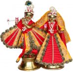 Radha Krishna Brass 15"