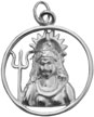 Silver Shiva Pendant