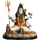 Shiva and Parvati Statues