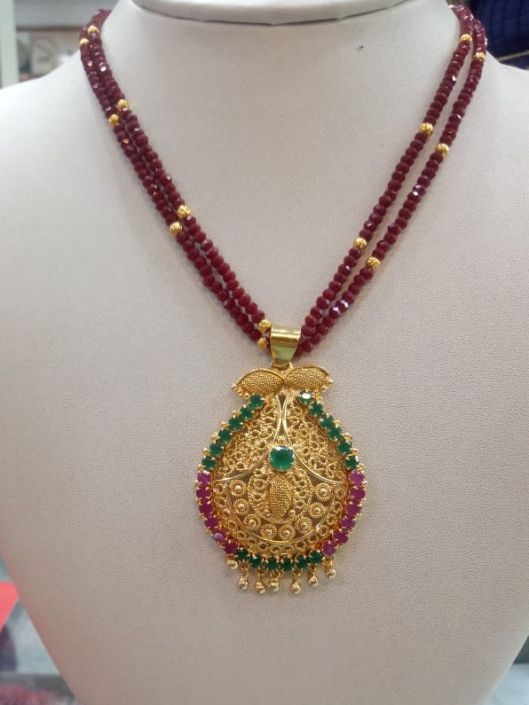 crytals beads chain: Krishna Culture