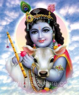 CV07 Krishna with Calf