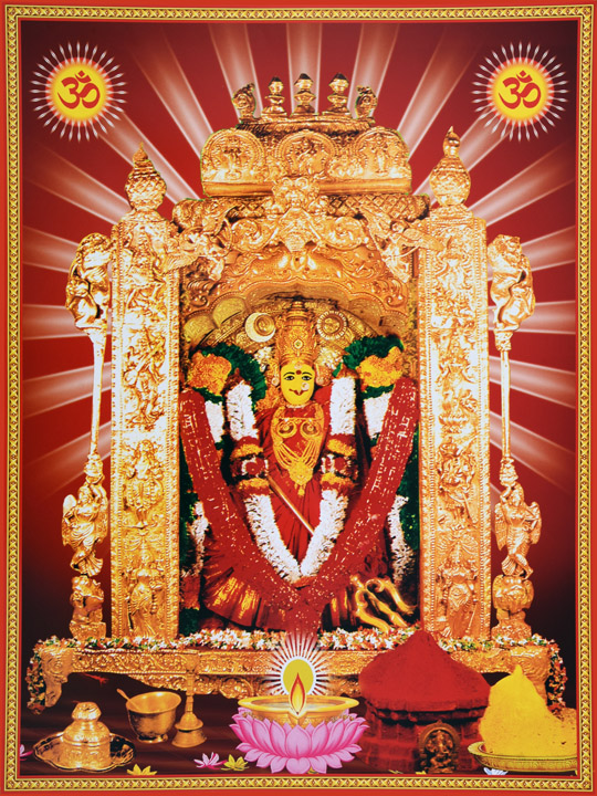 CV156 KANAKA DURGA 18x24 CV156 KANAKA DURGA 18x24