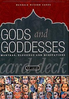 Gods and Goddesses Card Deck