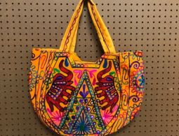 JAIPUR LARGE HANDBAG YELLOW COLOR