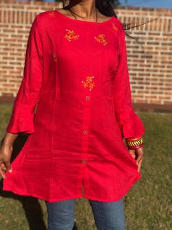 Pink Kurti Medium size