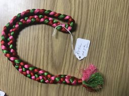 Pavitra Garland Regular Red, Pink, Green 16"