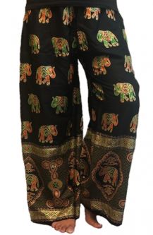 Palazzo Pants Black 39" length