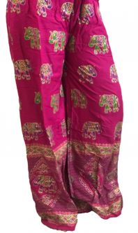 Palazzo Pants Magenta 40" length