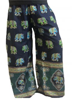 Palazzo Pants Light Navy Blue 40" length