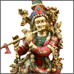Krishna and Vishnu