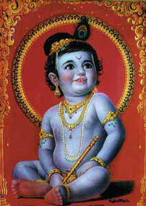 Gopal Krishna Poster 13x18"